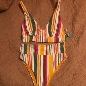 NWT aerie high waisted bikini